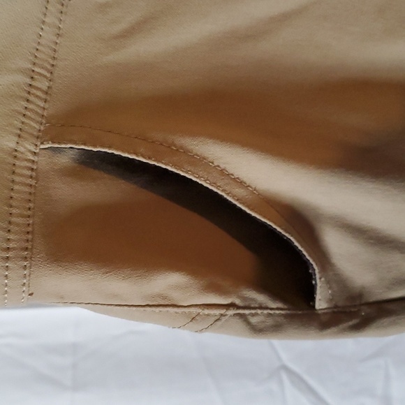 PRANA Halle outdoor convertible snap water resistant khaki boot cut pants womens - Picture 4 of 8